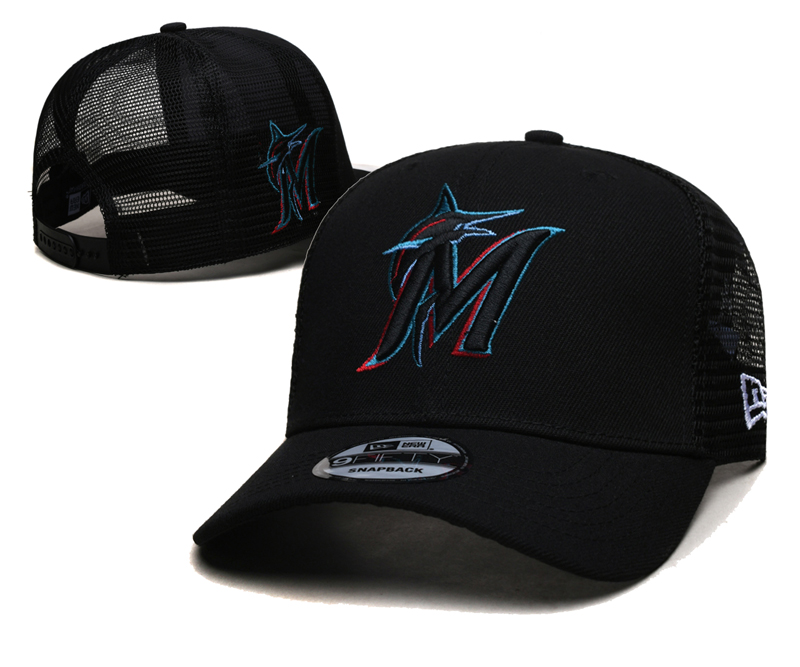 2024 MLB Miami Marlins Hat TX20241105->->Sports Caps